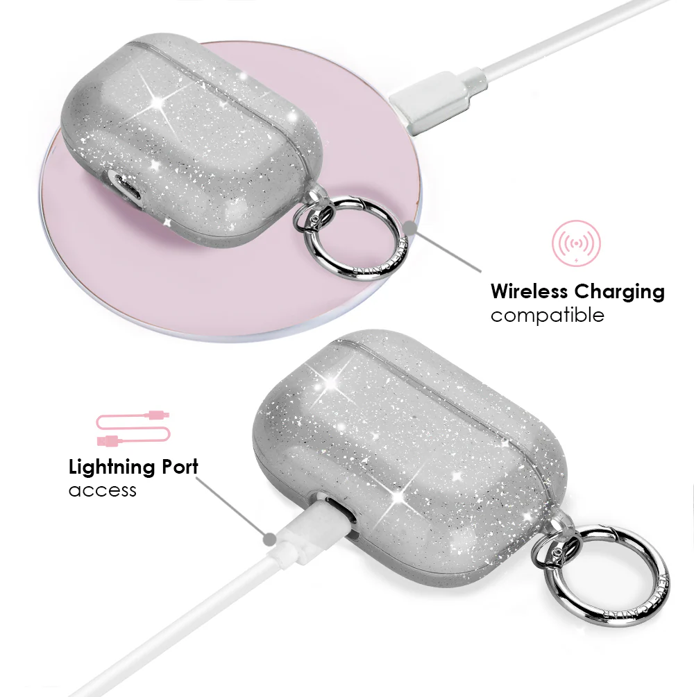 Grey Stardust AirPod Case - Image 14