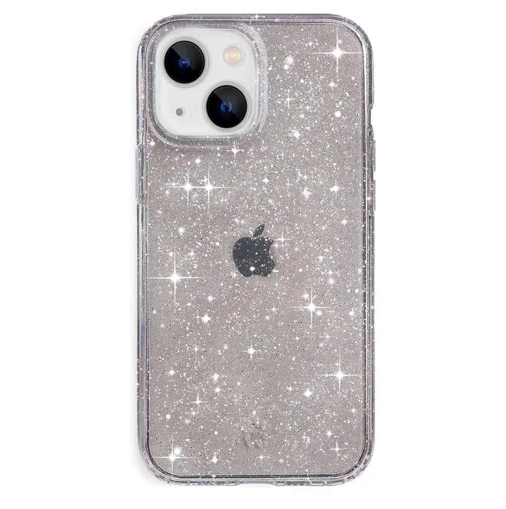 Grey Stardust Glitter iPhone Case - Image 11