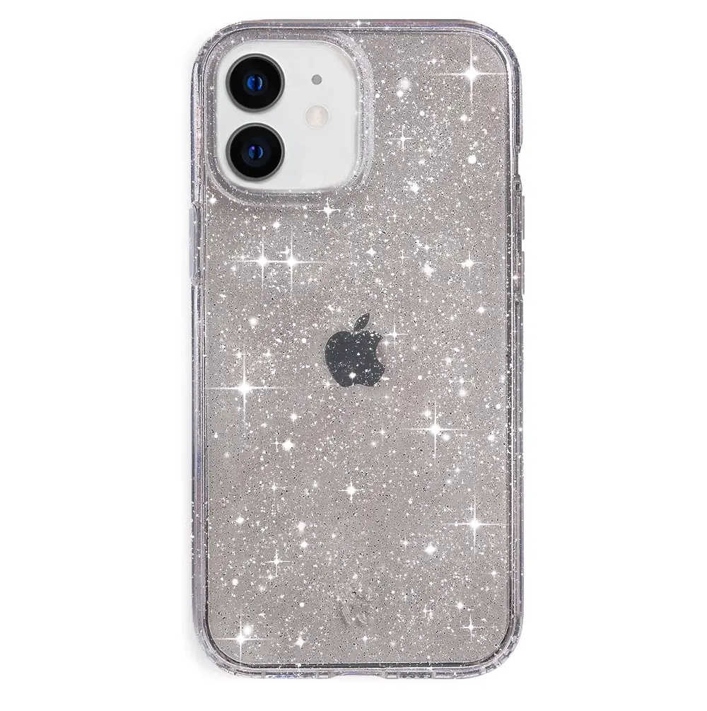 Grey Stardust Glitter iPhone Case - Image 21