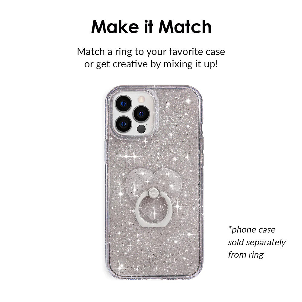 Grey Stardust Phone Ring - Image 3