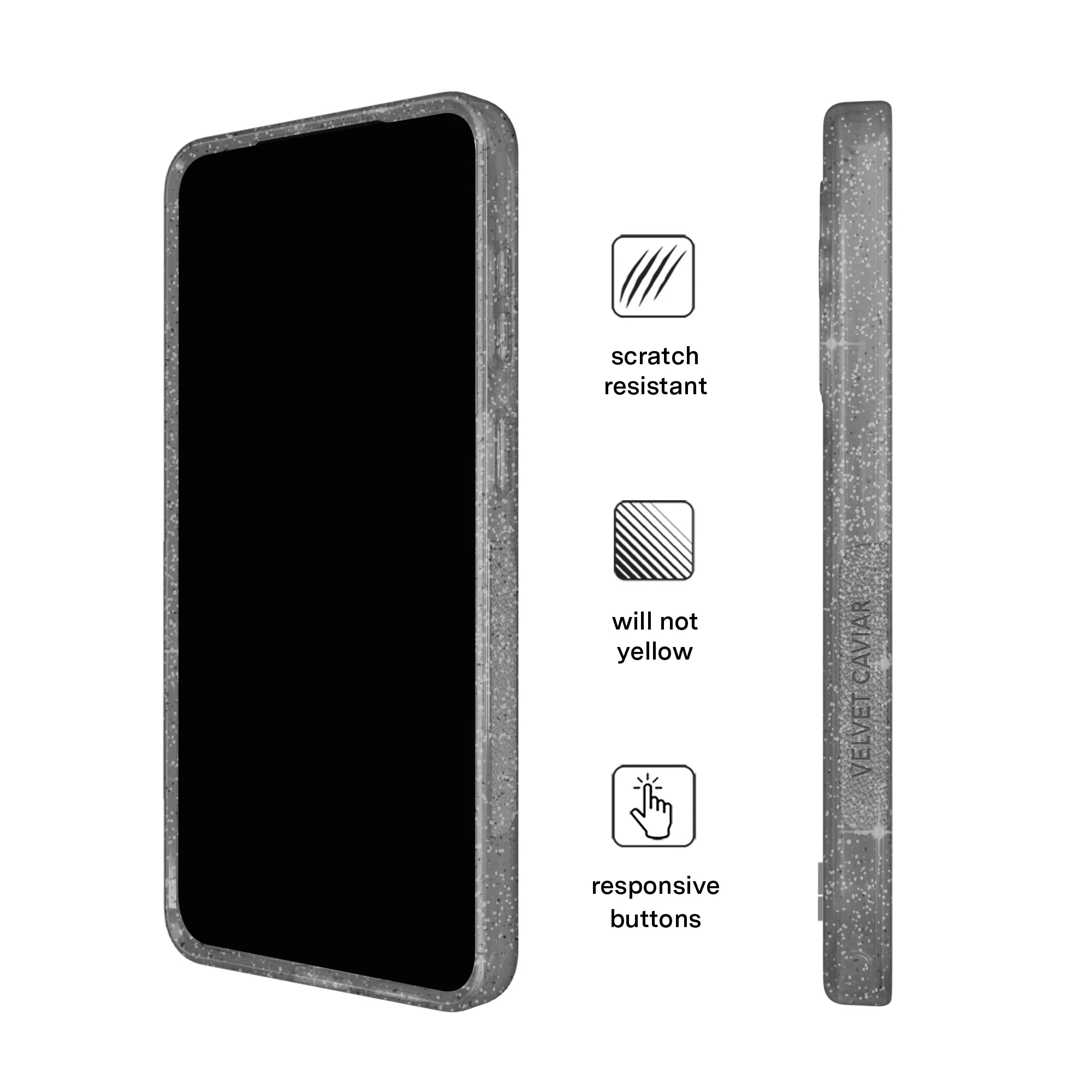 Grey Stardust Samsung Case - Image 100