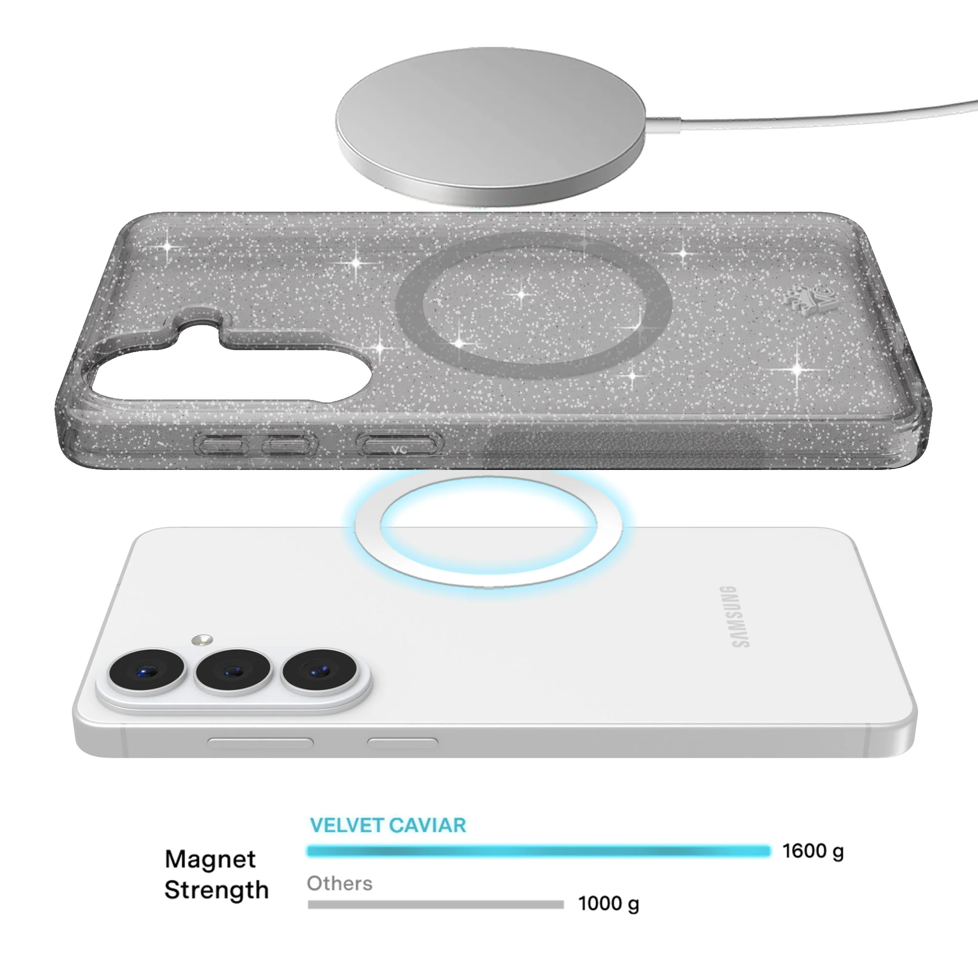 Grey Stardust Samsung Case - Image 103