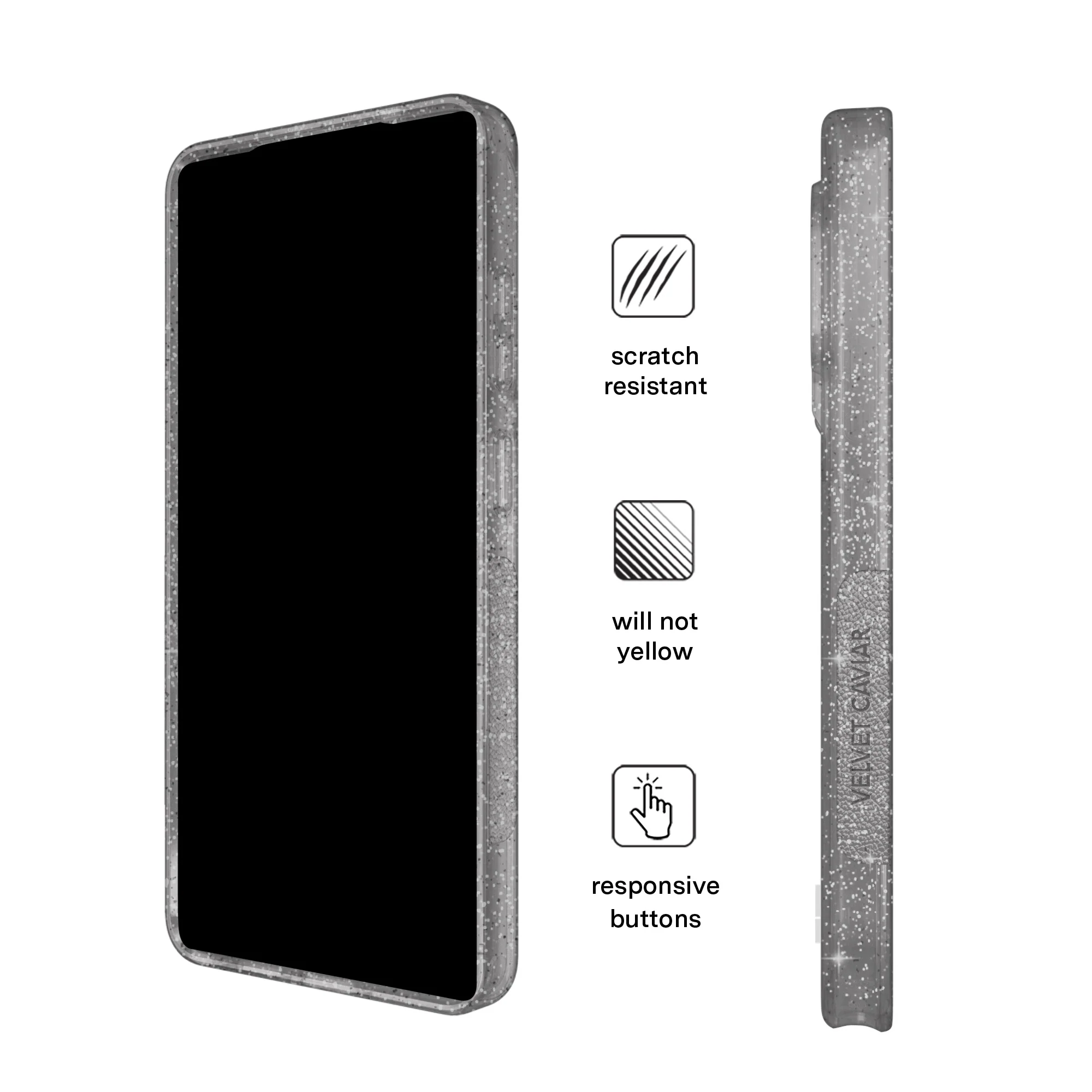 Grey Stardust Samsung Case - Image 109