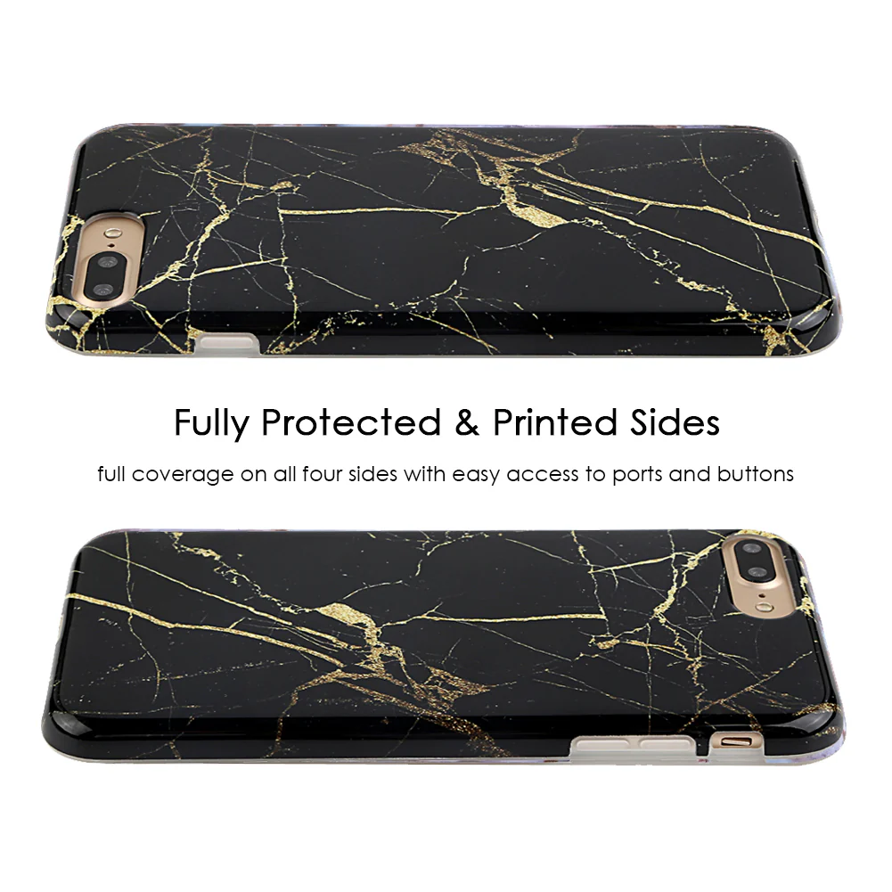 Black & Gold Marble iPhone Case - Image 21