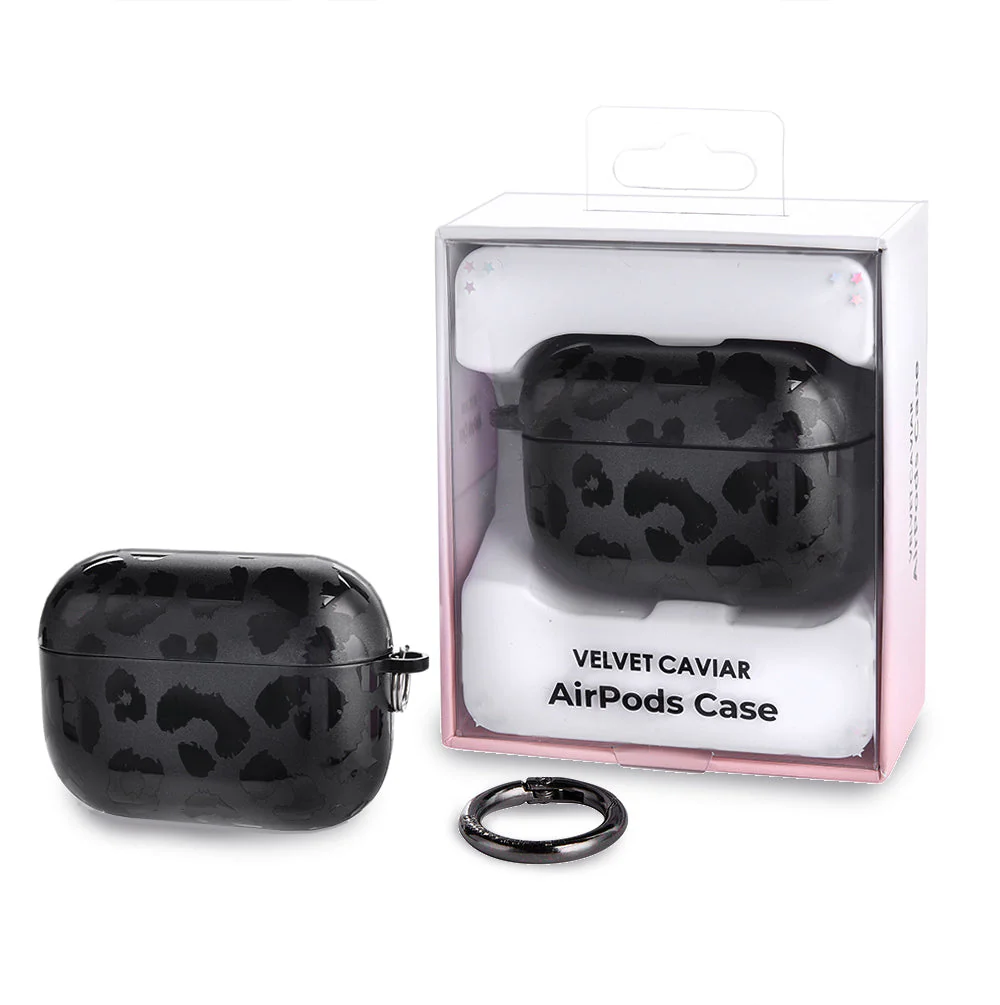 Black Leopard AirPod Case - Image 12