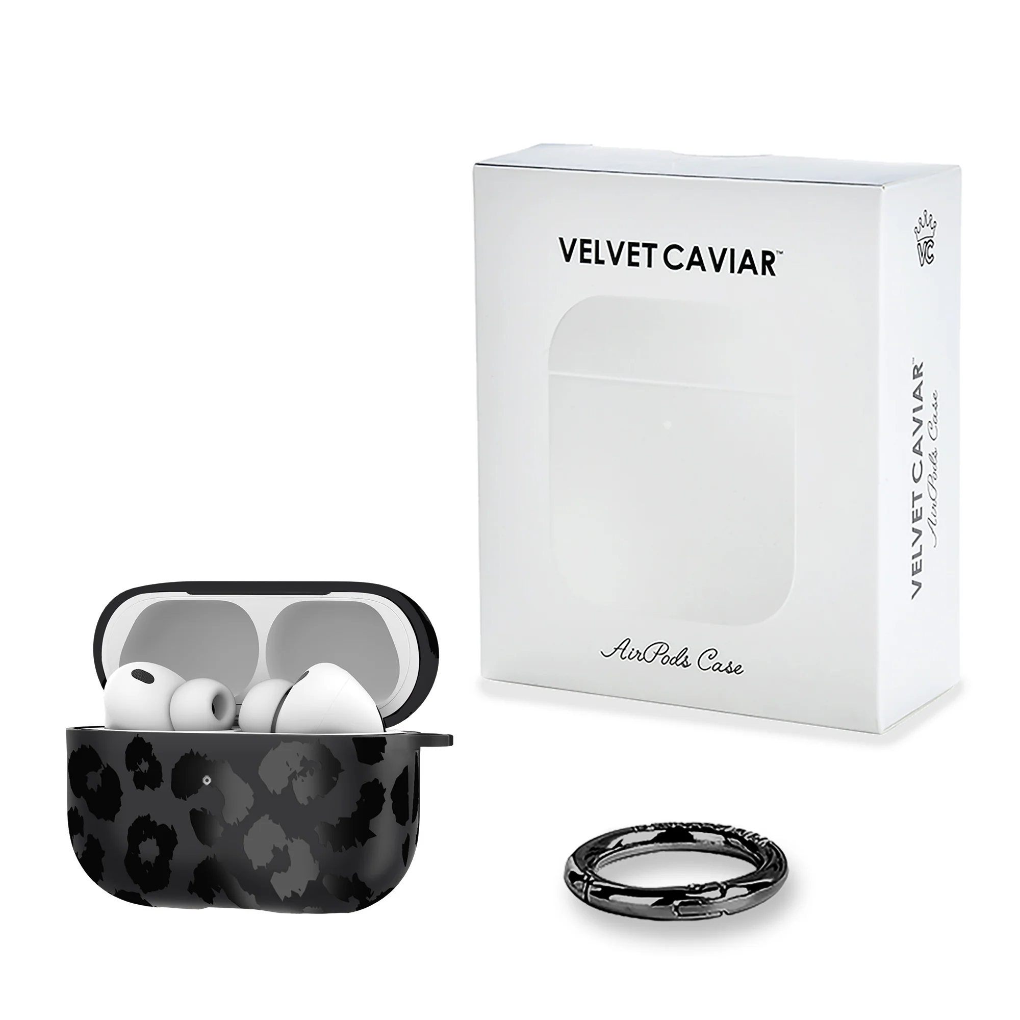 Black Leopard AirPod Case - Image 20
