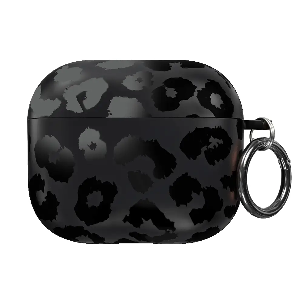 Black Leopard AirPod Case - Image 9