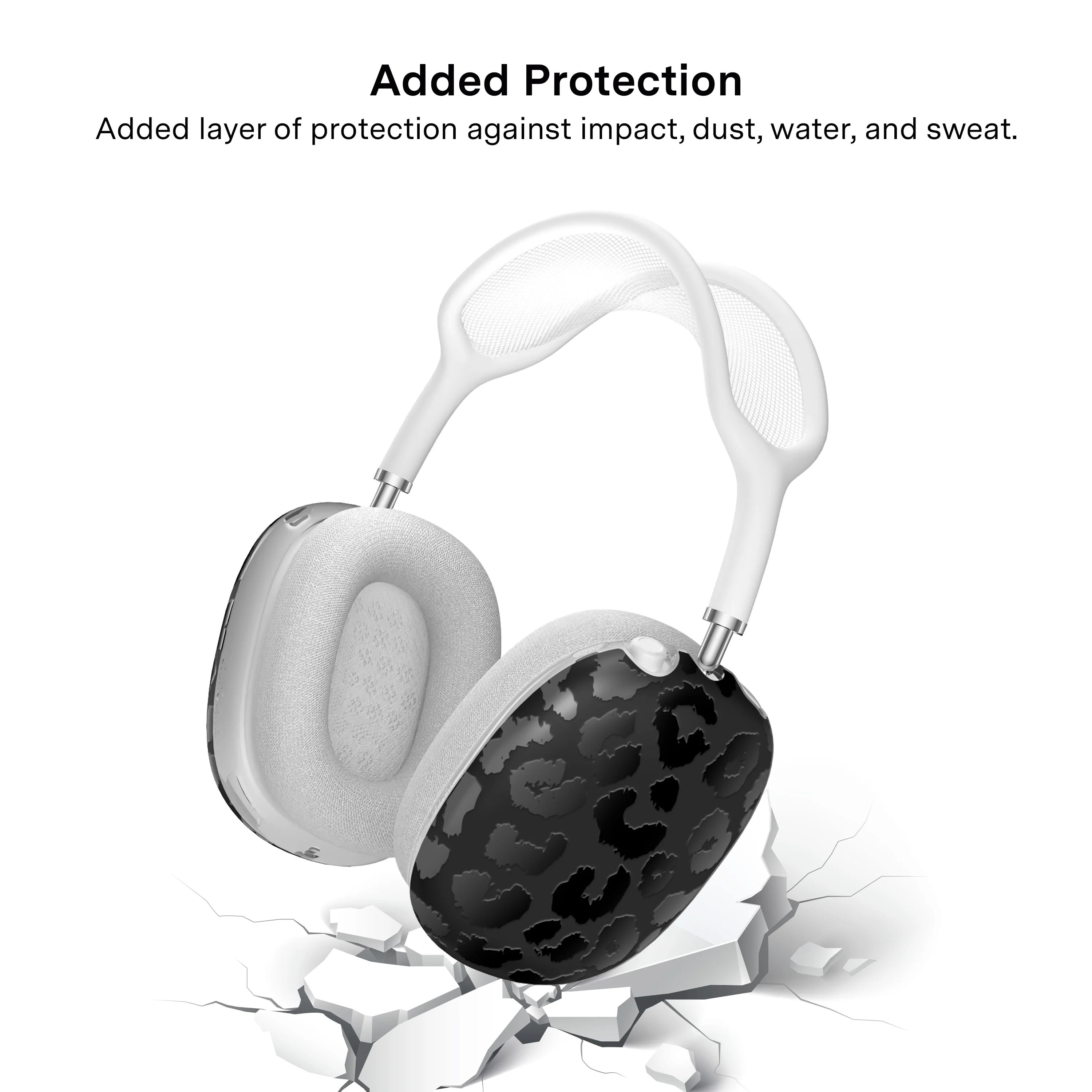 Black Leopard AirPod Max Case - Image 5