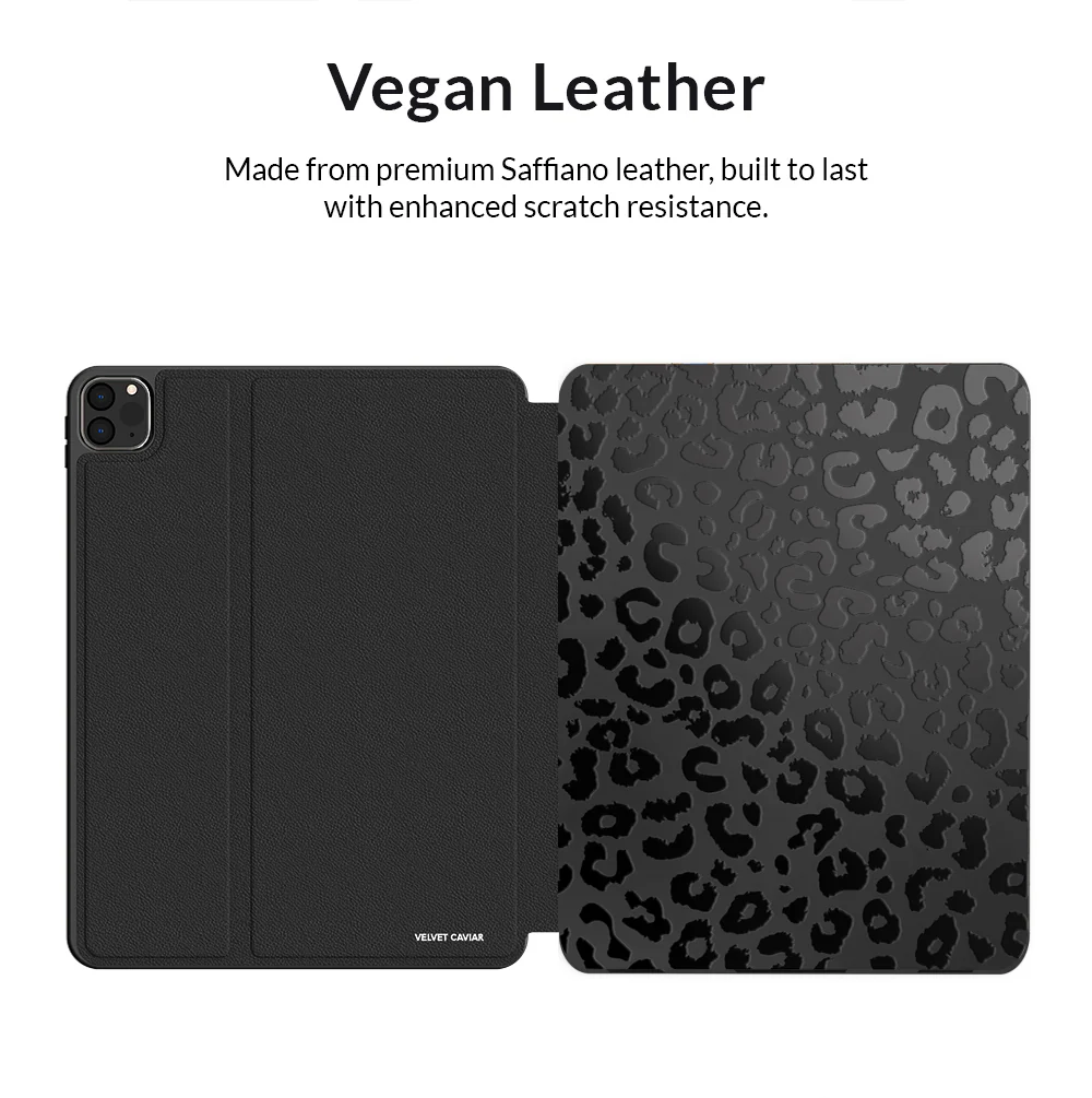 Black Leopard iPad Case - Image 4