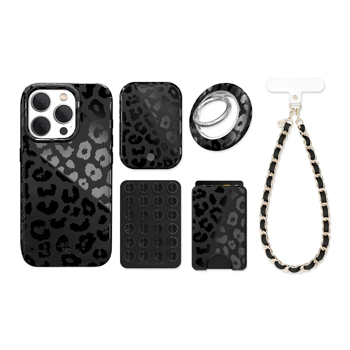 Black Leopard iPhone Bundle Set - Image 15