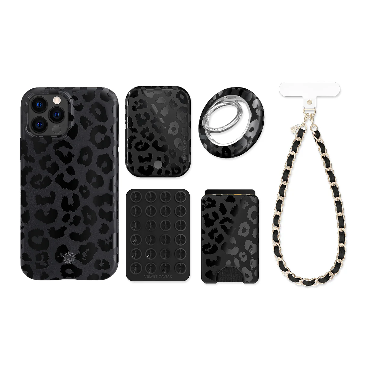 Black Leopard iPhone Bundle Set - Image 3