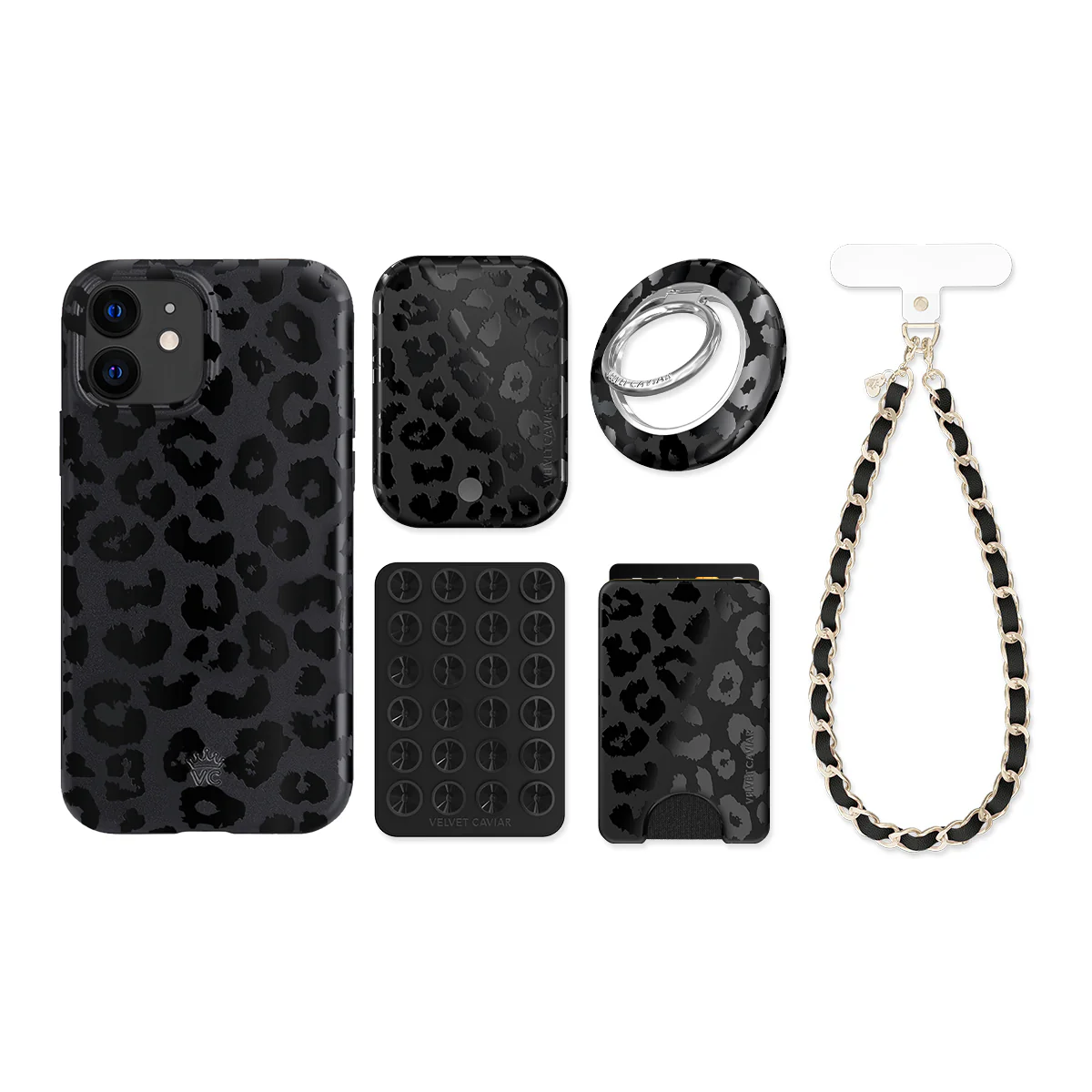 Black Leopard iPhone Bundle Set - Image 4