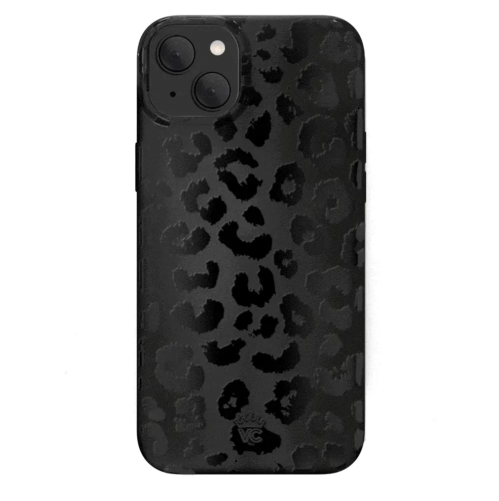 Black Leopard iPhone Case - Image 107