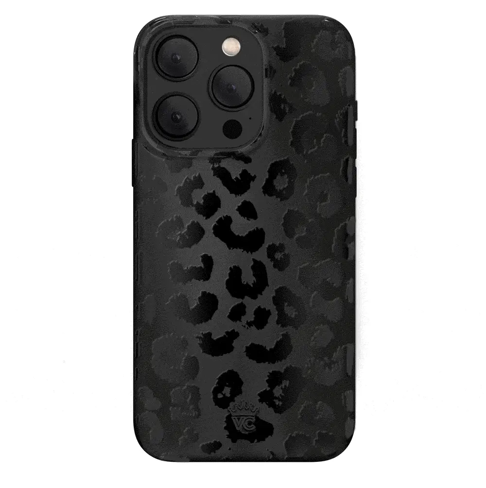 Black Leopard iPhone Case - Image 112