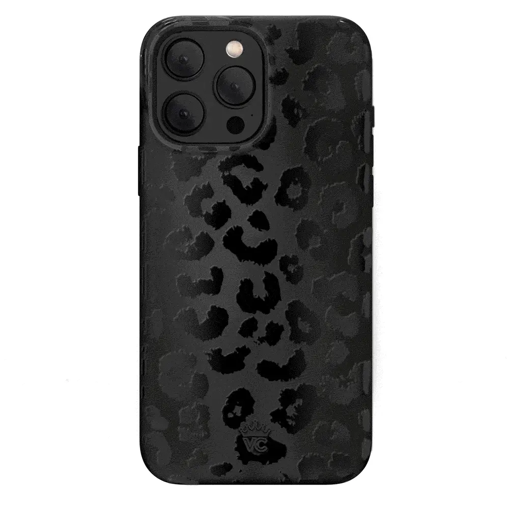Black Leopard iPhone Case - Image 117