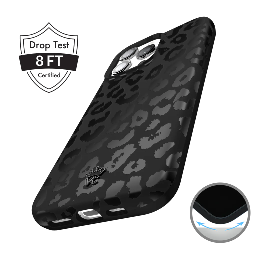 Black Leopard iPhone Case - Image 125