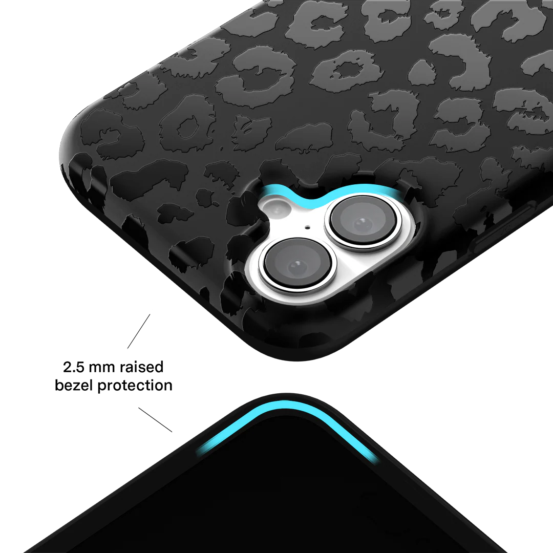Black Leopard iPhone Case - Image 138