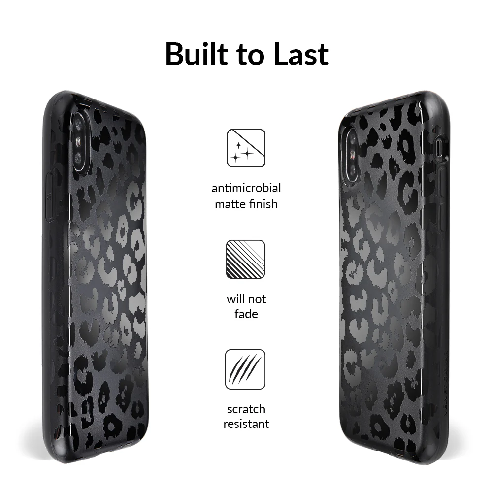 Black Leopard iPhone Case - Image 14