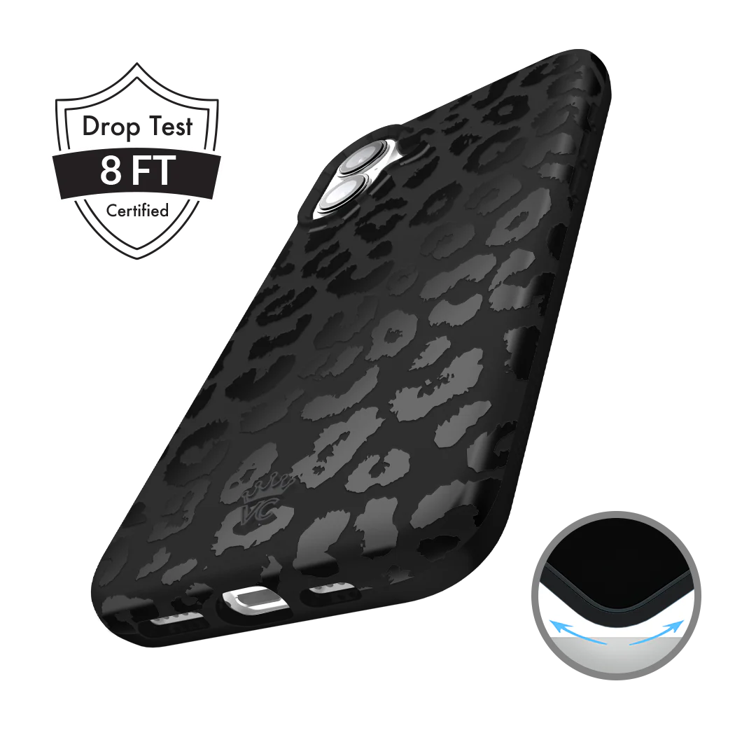Black Leopard iPhone Case - Image 140