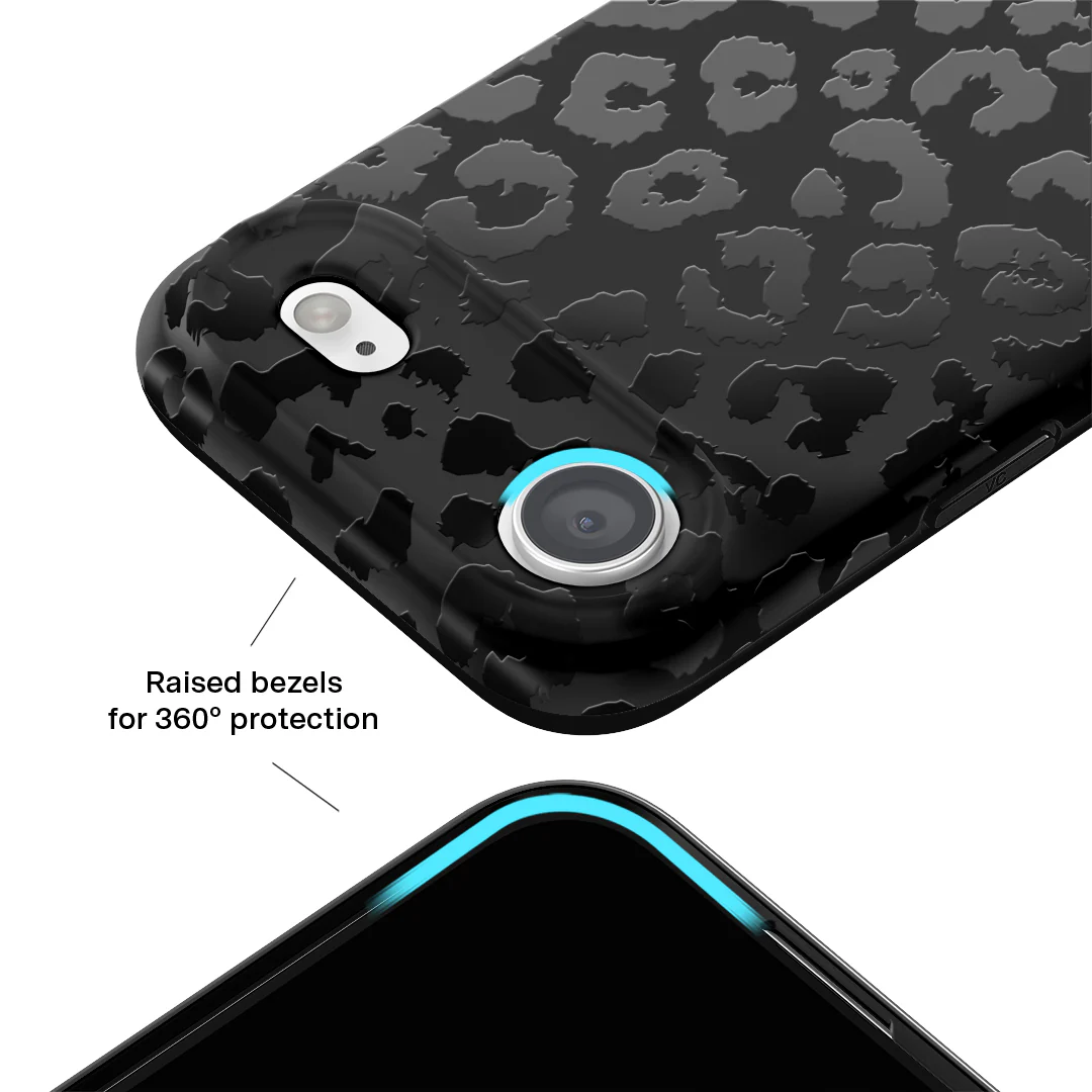 Black Leopard iPhone Case - Image 144