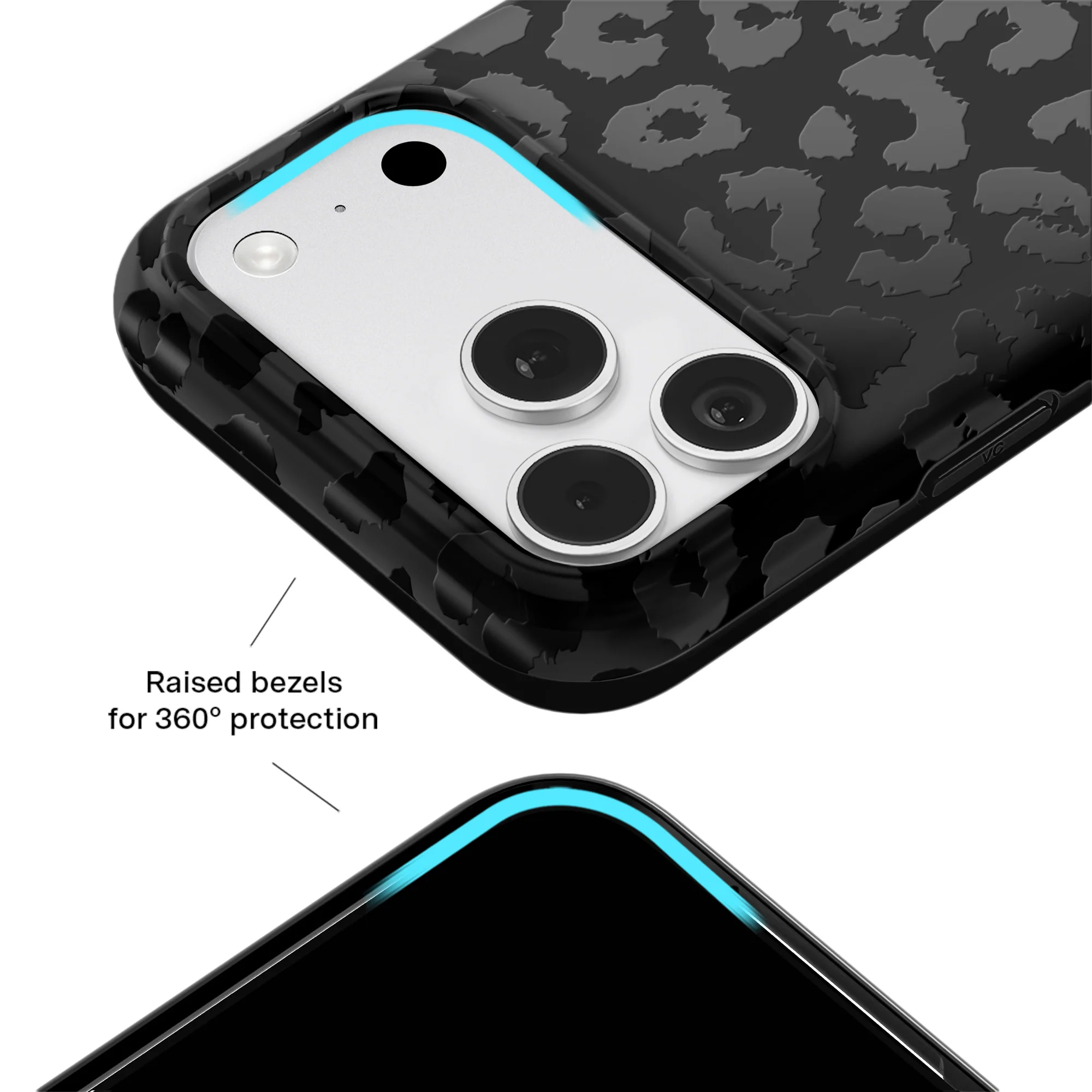 Black Leopard iPhone Case - Image 154