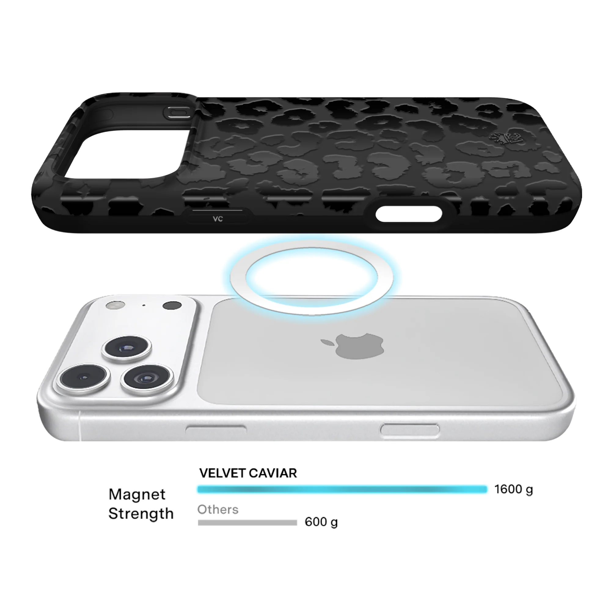 Black Leopard iPhone Case - Image 160