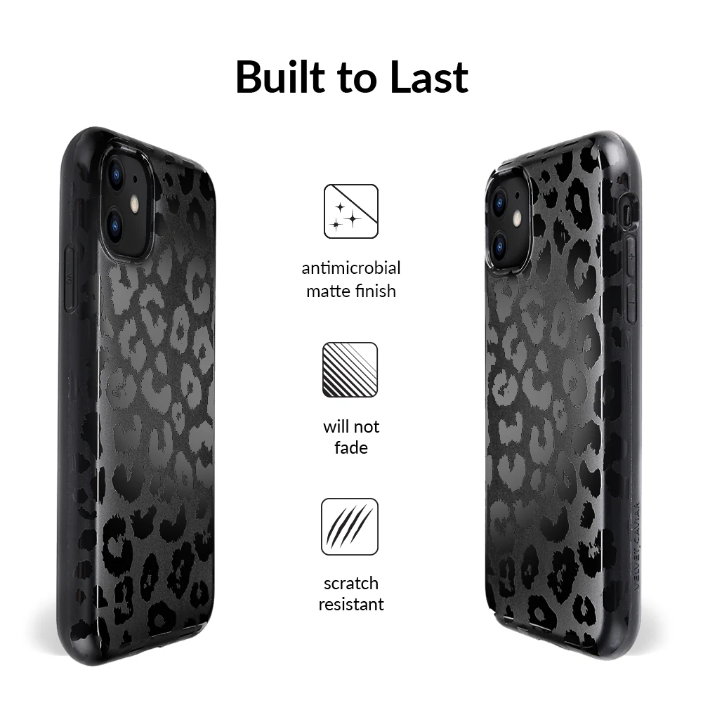 Black Leopard iPhone Case - Image 29