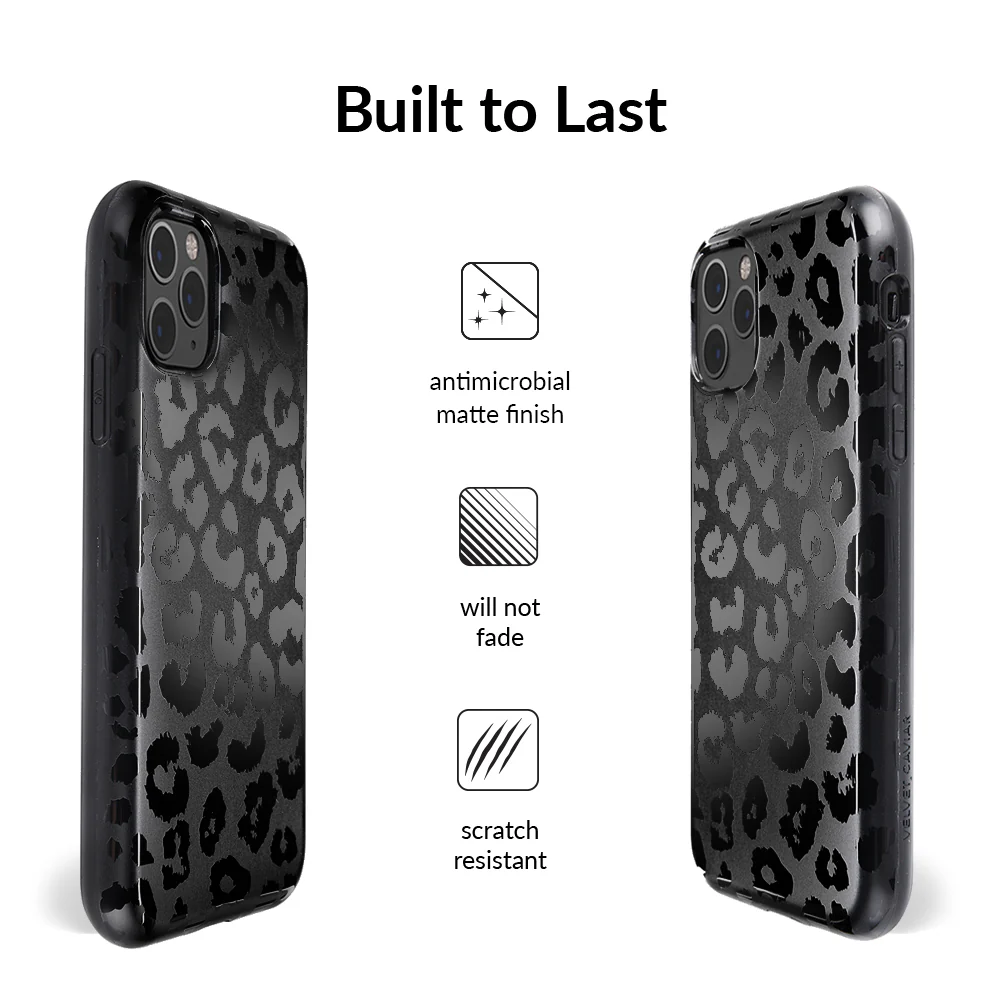 Black Leopard iPhone Case - Image 34