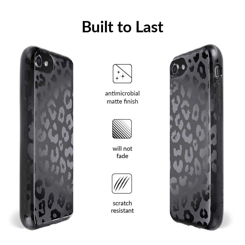 Black Leopard iPhone Case - Image 4