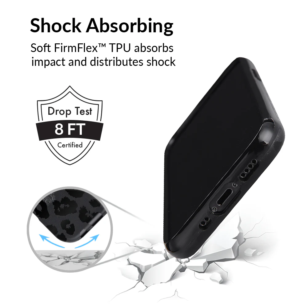 Black Leopard iPhone Case - Image 43