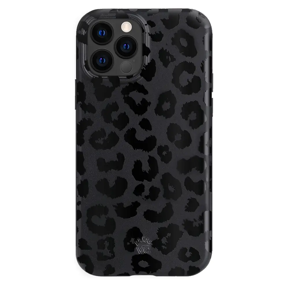 Black Leopard iPhone Case - Image 51