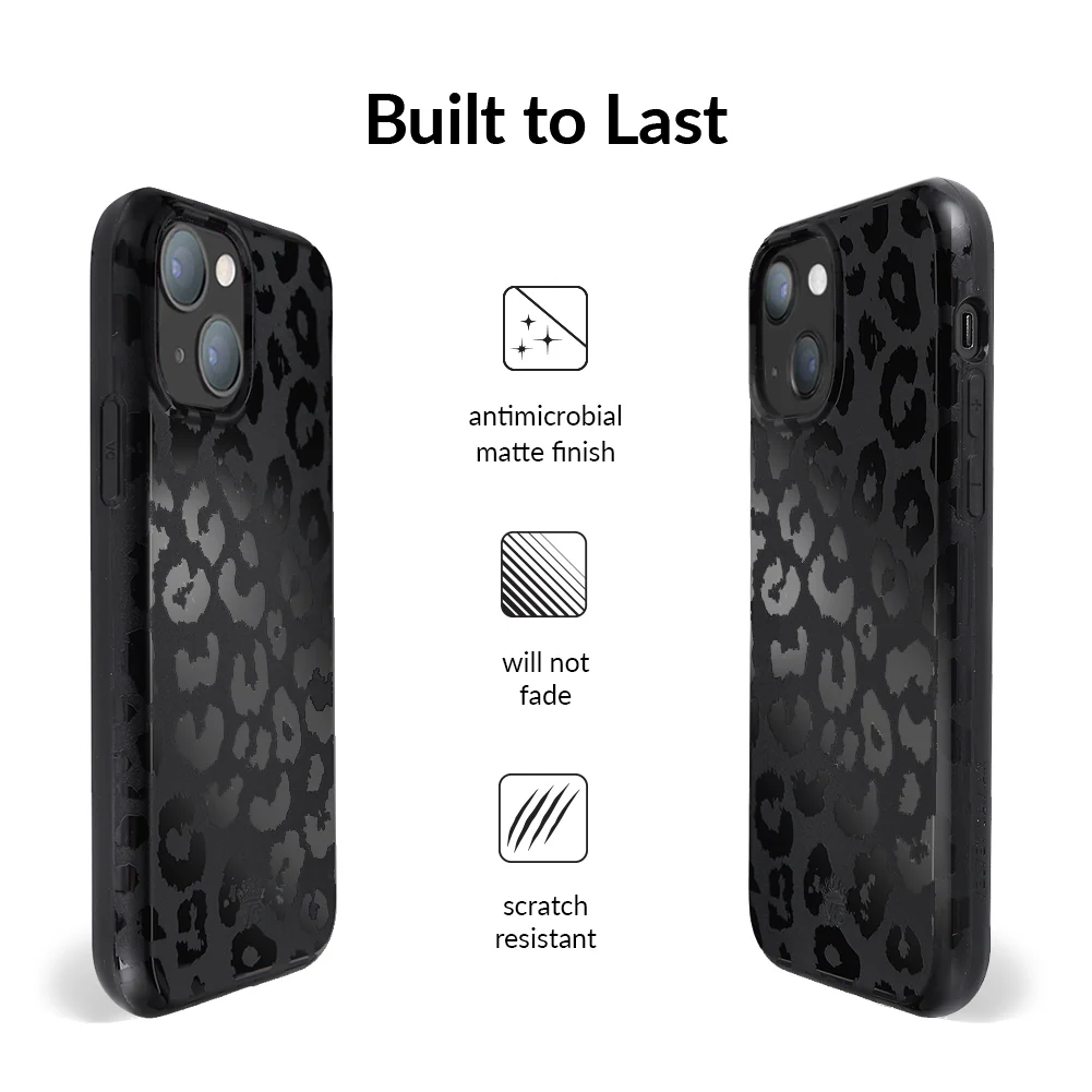 Black Leopard iPhone Case - Image 69