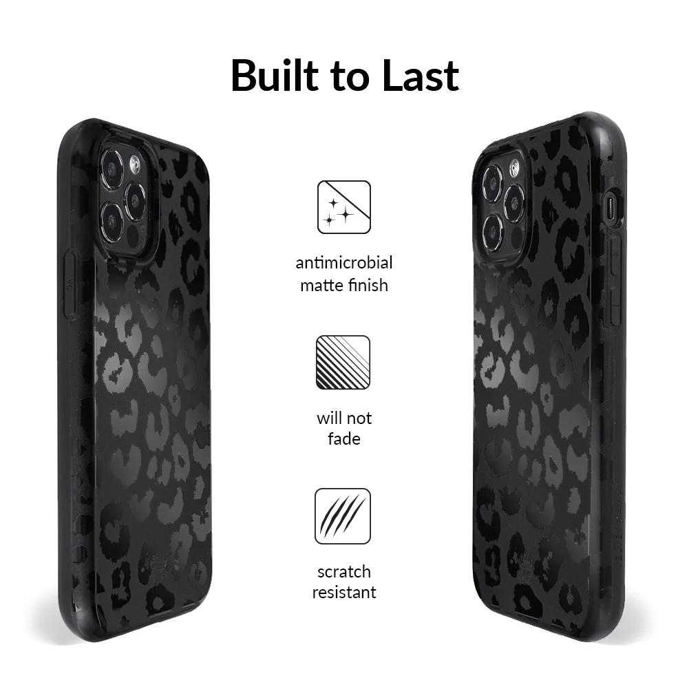 Black Leopard iPhone Case - Image 74