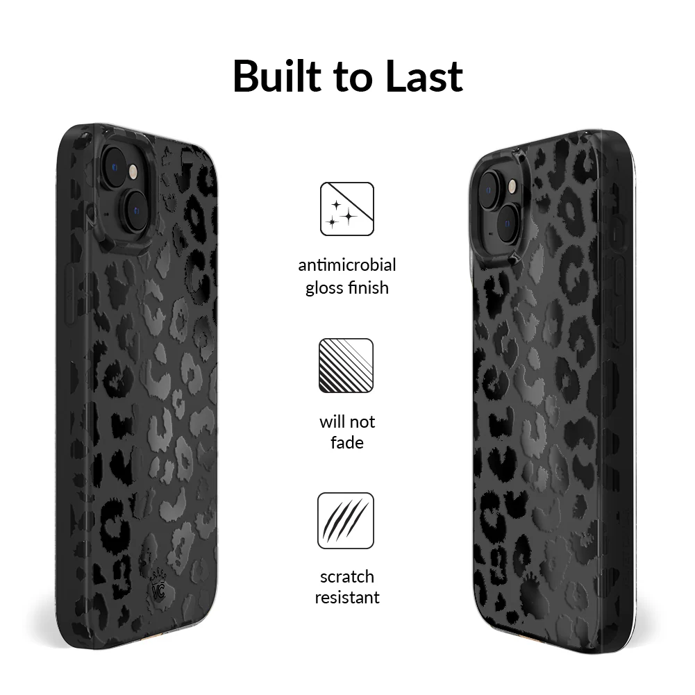 Black Leopard iPhone Case - Image 85