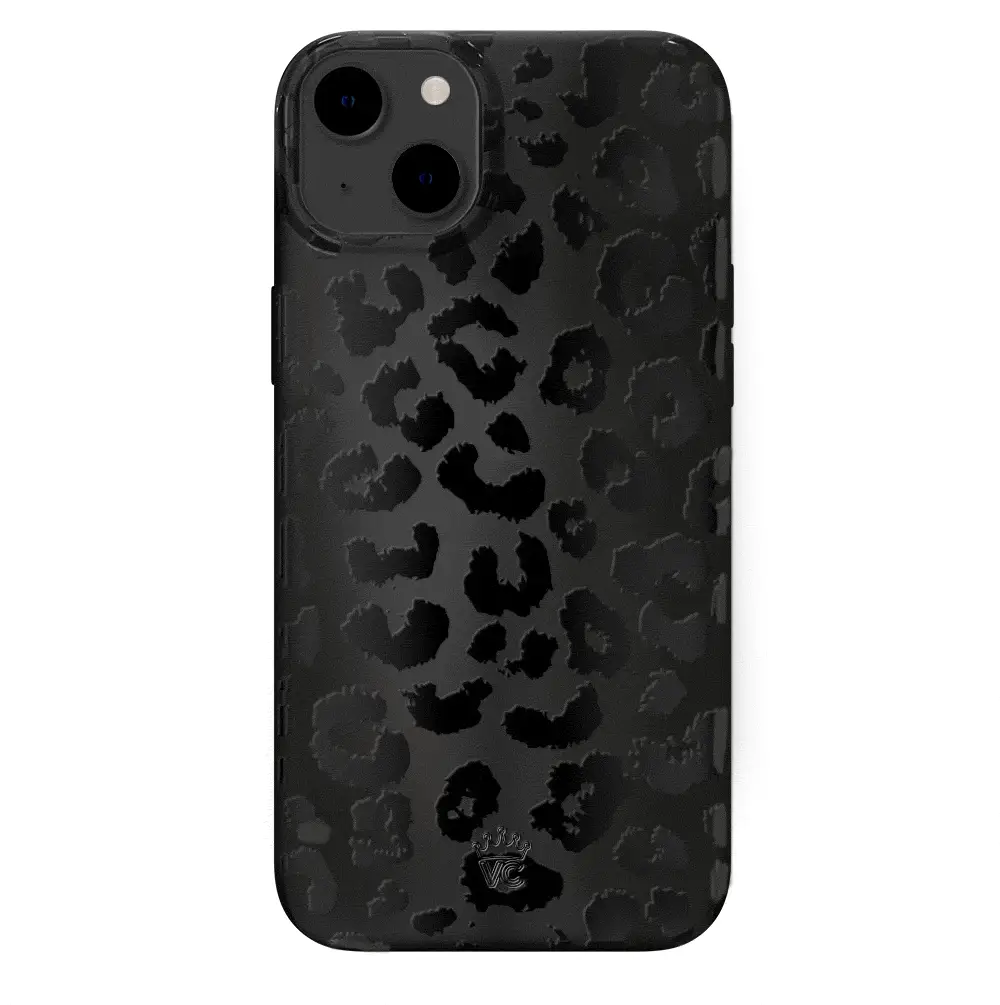 Black Leopard iPhone Case - Image 87