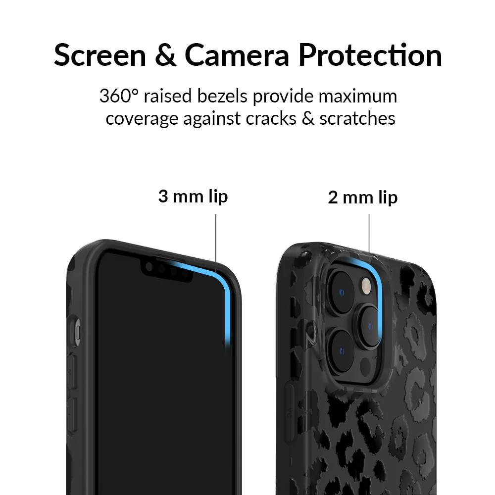 Black Leopard iPhone Case - Image 93