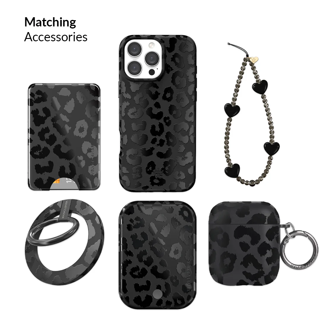 Black Leopard MacBook Case - Image 11