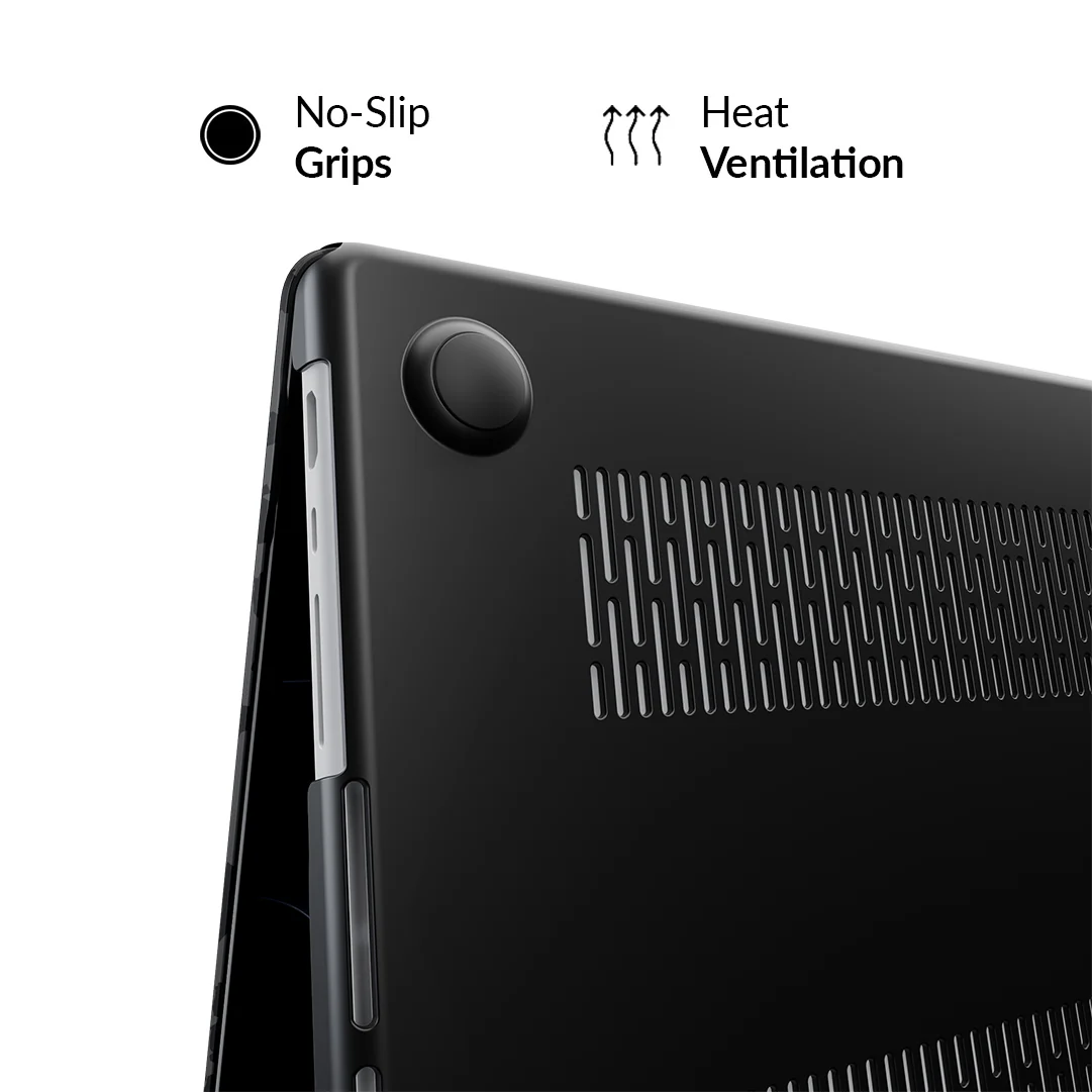 Black Leopard MacBook Case - Image 36