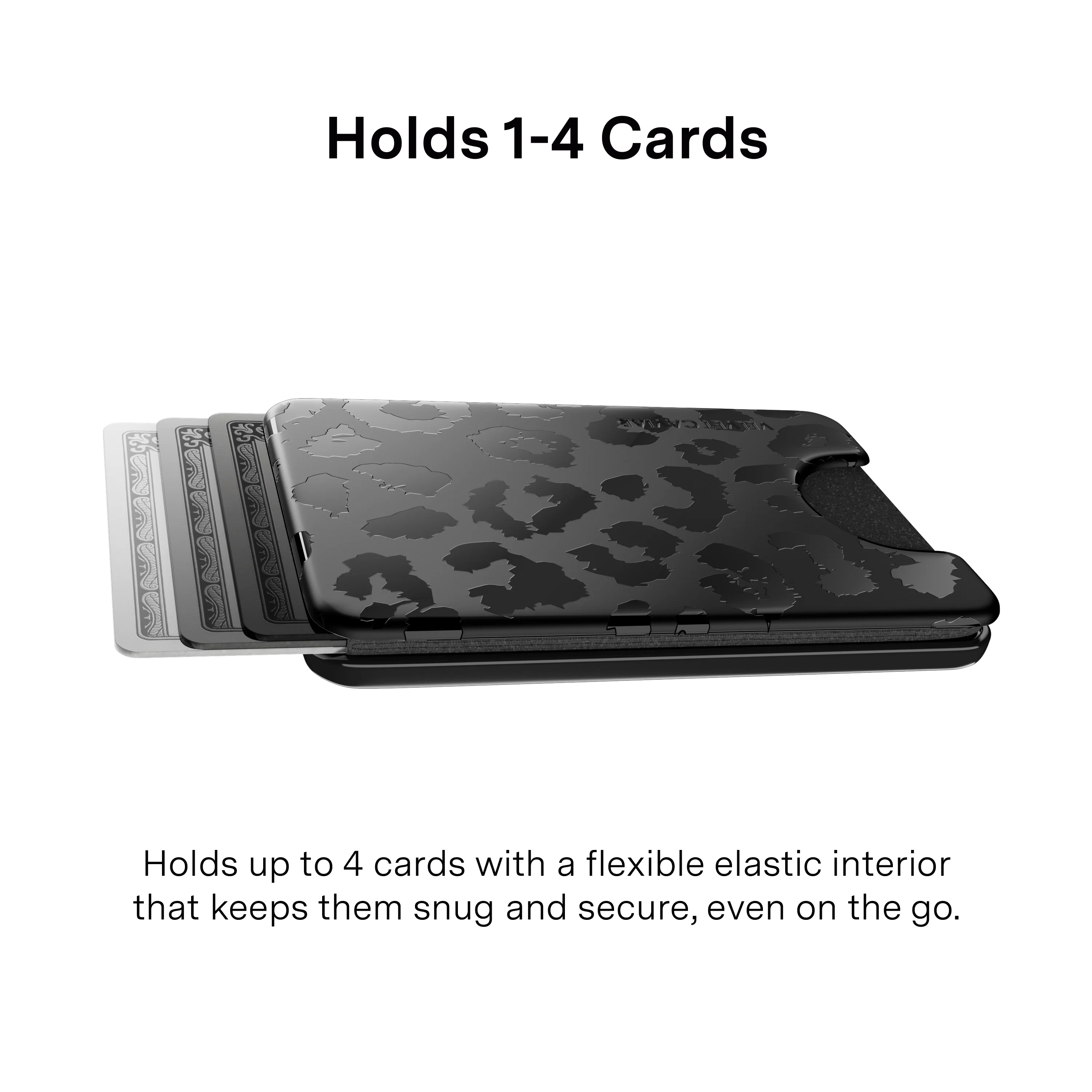 Black Leopard MagSafe Wallet - Image 2