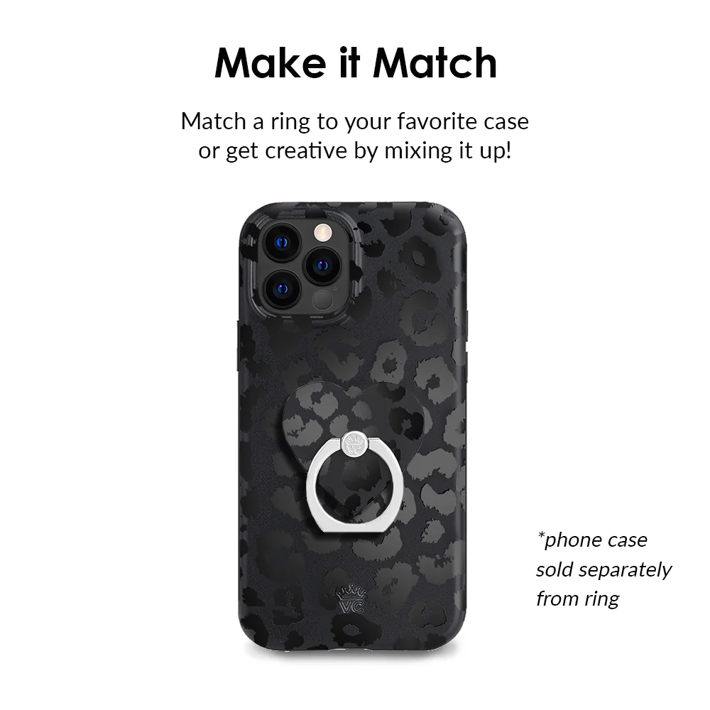 Black Leopard Phone Ring - Image 2