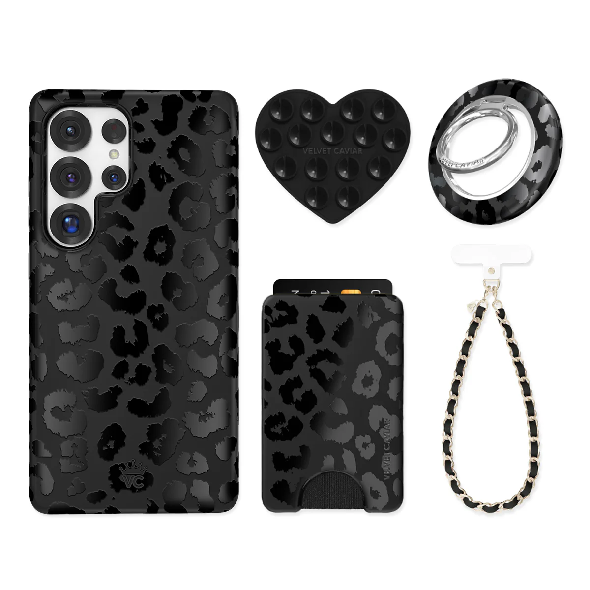 Black Leopard Samsung Bundle Set - Image 5
