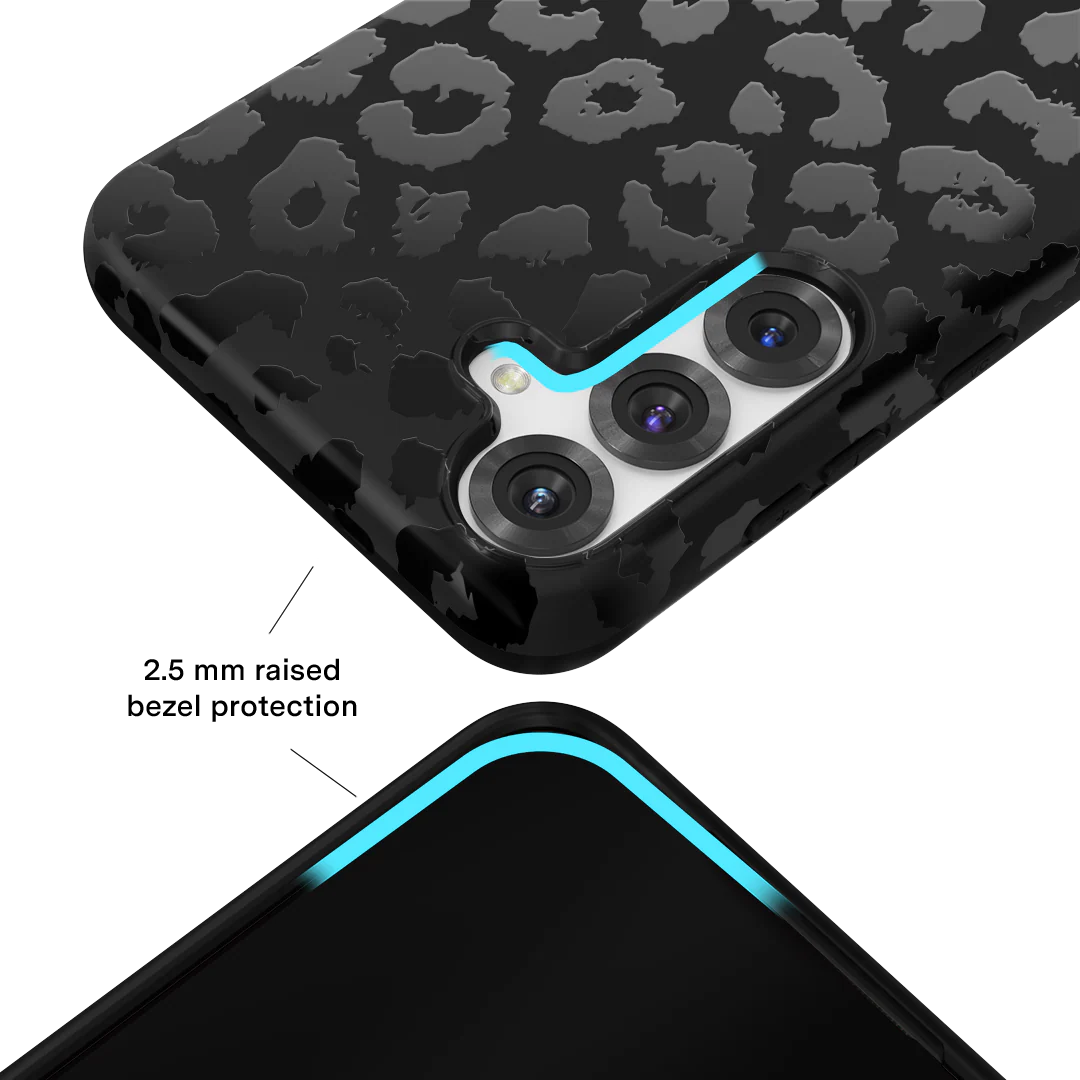 Black Leopard Samsung Case - Image 107