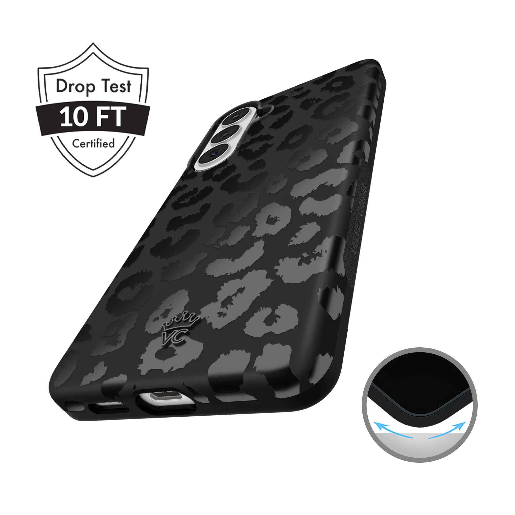 Black Leopard Samsung Case - Image 112