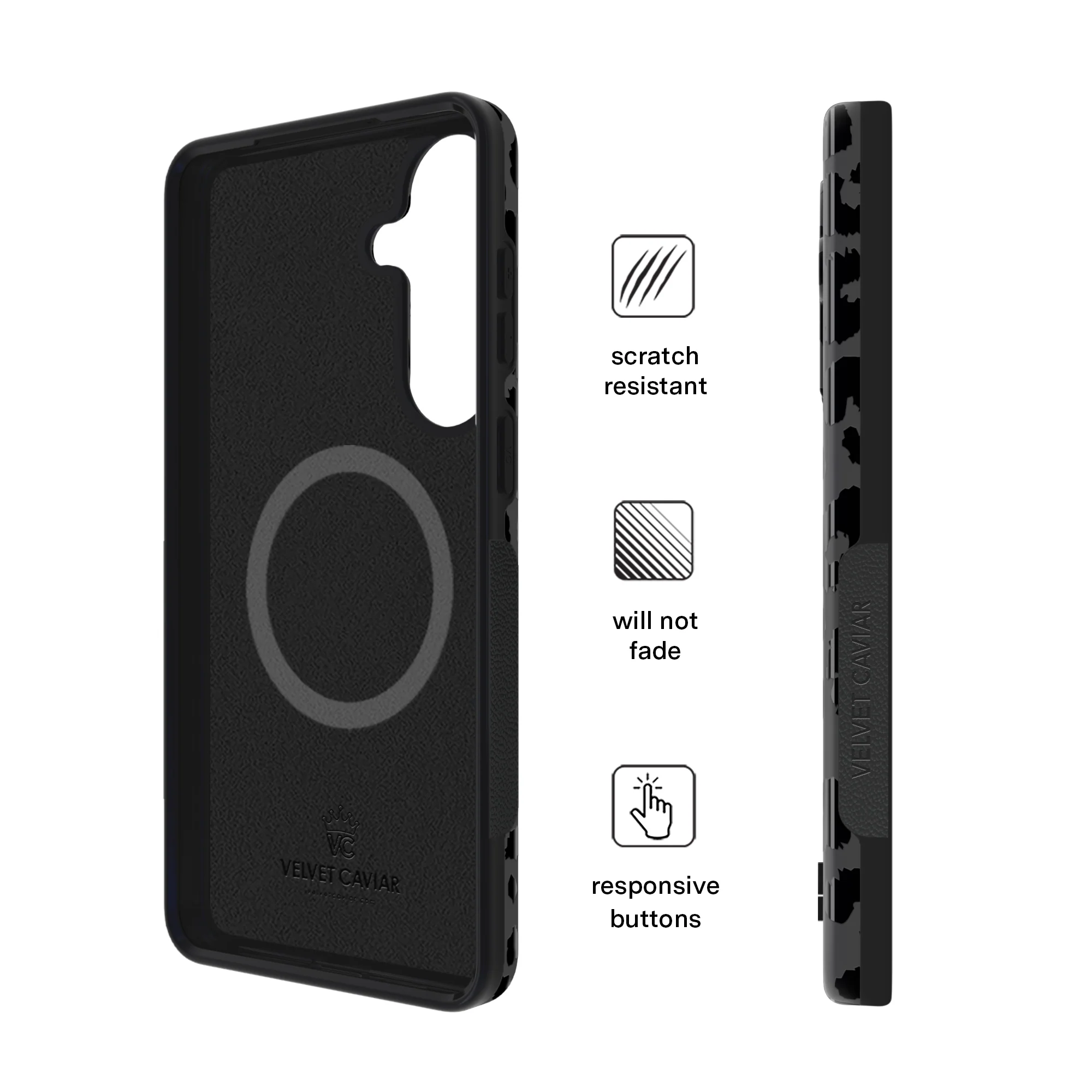 Black Leopard Samsung Case - Image 115