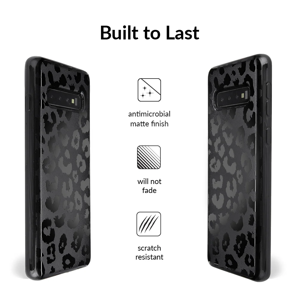 Black Leopard Samsung Case - Image 4