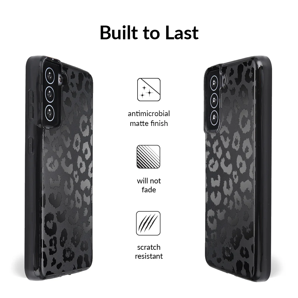 Black Leopard Samsung Case - Image 44