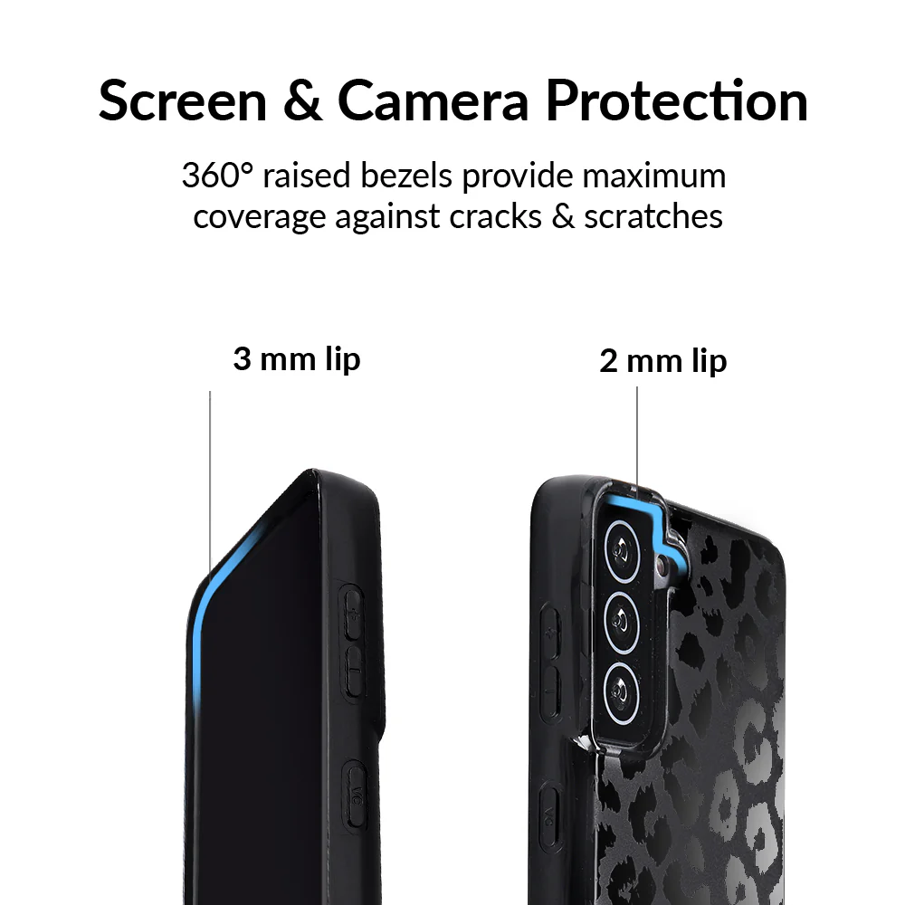 Black Leopard Samsung Case - Image 49
