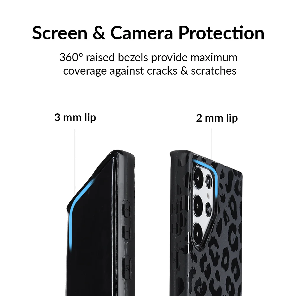 Black Leopard Samsung Case - Image 70