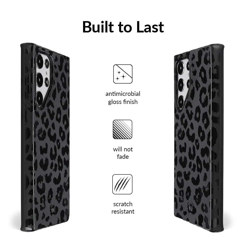 Black Leopard Samsung Case - Image 71