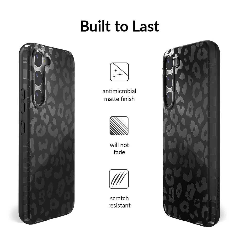 Black Leopard Samsung Case - Image 78
